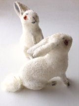 雪うさぎ！ ワグナ―社　トイアニマル　おすわり