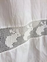 ヴィンテージクロス　うさぎのレース編み