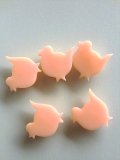 LAST ONE！　ベビーピンクのひよこボタン