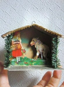 他の写真2: クリスマスオーナメント　赤ずきんちゃんとオオカミ
