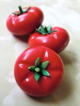 完熟トマト セルロイドボタン 