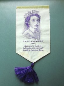 他の写真1: しおり　ブックマーカー　コロネーション記念品　エリザベス女王　英国