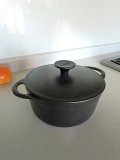 鉄鍋　フランス　クーザンス　黒