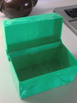 レシピボックス　マーブルグリーン