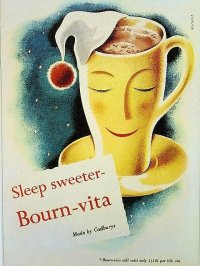 BOURN－VITA　キャドバリー　英国　ポスターカード　　　