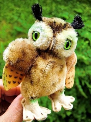 画像1: シュタイフ　フクロウ  Owl Wittie　オウル　