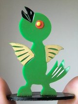 カードホルダー　セルロイドの小鳥
