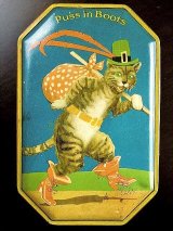 長靴を履いた猫　ブルーバード　トフィーの缶　英国　　