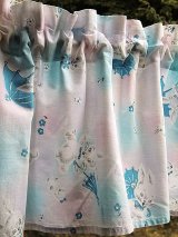コットン生地　うさぎとひよこ　ヴィンテージファブリック　　