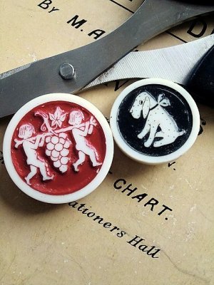 画像1: デザインの素敵な ＡＲＴＩＤ　ＢＵＴＴＯＮＳ　英国　