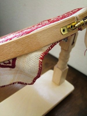 画像4: 丸枠のついた刺繍用スタンド　　