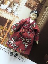 人形の家　アンティーク　チャイナショルダードール　チャイナヘッド
