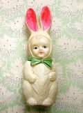 兎になりたかった子ども　セルロイド人形