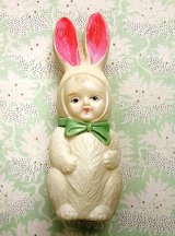 兎になりたかった子ども　セルロイド人形