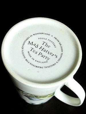 画像4: マッドハッター　アリス　いかれ帽子屋のジャグピッチャー POOLE POTTERY　英国