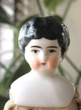 チャイナヘッドドール　アンティーク　ドイツ　人形の家　