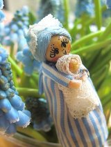 ミニチュアドール　ハンドメイド　英国　ロンドン　アンフラー　