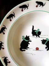 黒猫の皿　英国　グリムウェイズ　　