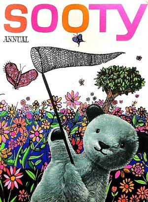 画像1: スーティー　SOOTY　BOOK　絵本　１９６６年　ANUUAL　第１０巻　