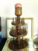 糸巻きスタンド　スプールホルダー　ピンクッション