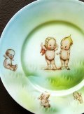 キューピーの絵皿　ローズオニール　ドイツ製　アンティークプレート　