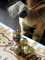 ヴィンテージの鈴　ベル　シュタイフ　ぬいぐるみ　