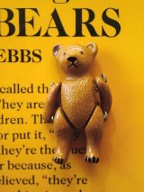 ミニチュア　テディべア　ピューター　英国　ハンテル　　