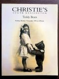 オークションカタログ　クリスティーズ　CHRISTIE'S　テディベア １９９６年　