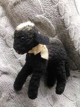 青い瞳の黒羊　シュタイフ 　SWAPL　黒いこひつじ　ヴィンテージ