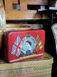 OXO缶　スープ エリザベス女王　１９５３年　コロネーション　from LONDON