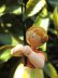 画像5: 花と少女　ドイツ エルツ地方のハンドクラフト　木工人形　　　　 (5)