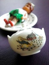 ウェッジウッドのミニチュアシリーズ　シュガーポット　ピーターラビット　from  LONDON　
