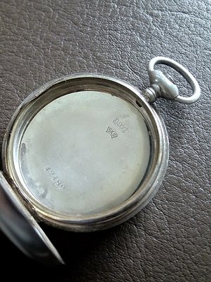 画像3: 銀の懐中時計　シルバーフレーム　２．ガラスケース　ディスプレー　たからもの入れ　