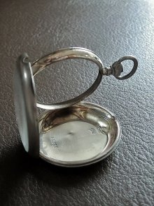 他の写真1: 銀の懐中時計　シルバーフレーム　２．ガラスケース　ディスプレー　たからもの入れ　