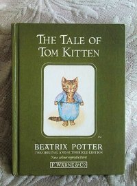 “THE TALE OF TOM  KITTEN”　仔猫のトム　ポターさんの絵本