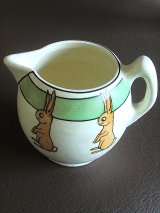 ウサギのクリーマー　ジャグ　花入れにも　