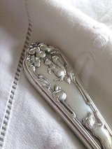 テーブルナイフ　樹の上のりす　どんぐり　リード ＆ バートン　シルバープレート　