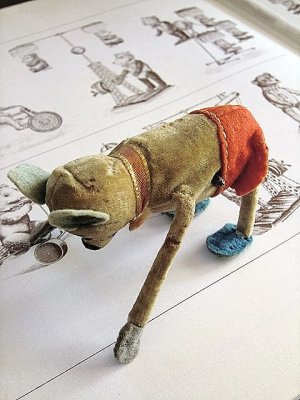 画像5: でんぐり返しをするネズミ君　ねじ巻きトイ　ぜんまい　ドイツ　シュコー 