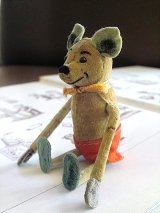 でんぐり返しをするネズミ君　ねじ巻きトイ　ぜんまい　ドイツ　シュコー 