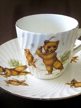 テディベアのカップ ＆ ソーサー　アンティーク　　　