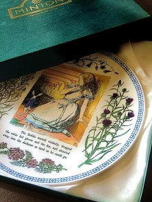 他の写真1: 不思議の国のアリス　しろうさぎ　ジョン・テニエル　限定プレート　飾り皿　英国　ミントン　