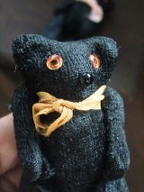 海を渡った小さなテディ　黒くまさん　メイドインジャパン　