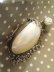 画像1: マザーオブパール　白い貝のシンブルケース　シェル　パース　 (1)