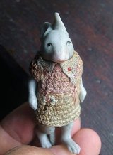 ヘルトヴィヒ　オールビスクのねずみさん　ヘルトヴィッヒ　オリジナルニット　ベア　ドイツ　HERTWIG                    