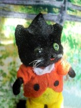 オレンジジャケットの黒猫　ドイツ　WAGNER社　