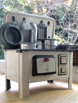 オーブンレンジ　ストーブ　ブリキのアンティークトイ　ドイツ