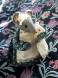 ねずみさん　フエルトドール　子守りのナニー　from LONDON
