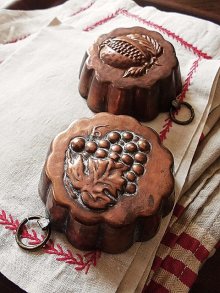 他の写真3: フルーツのコッパーモールド　銅の焼き菓子型　ヴィンテージ　キッチン道具