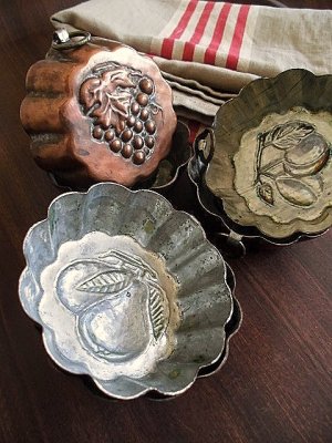画像5: フルーツのコッパーモールド　銅の焼き菓子型　ヴィンテージ　キッチン道具