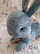 空色のうさぎのぬいぐるみ　ジャパンラビット